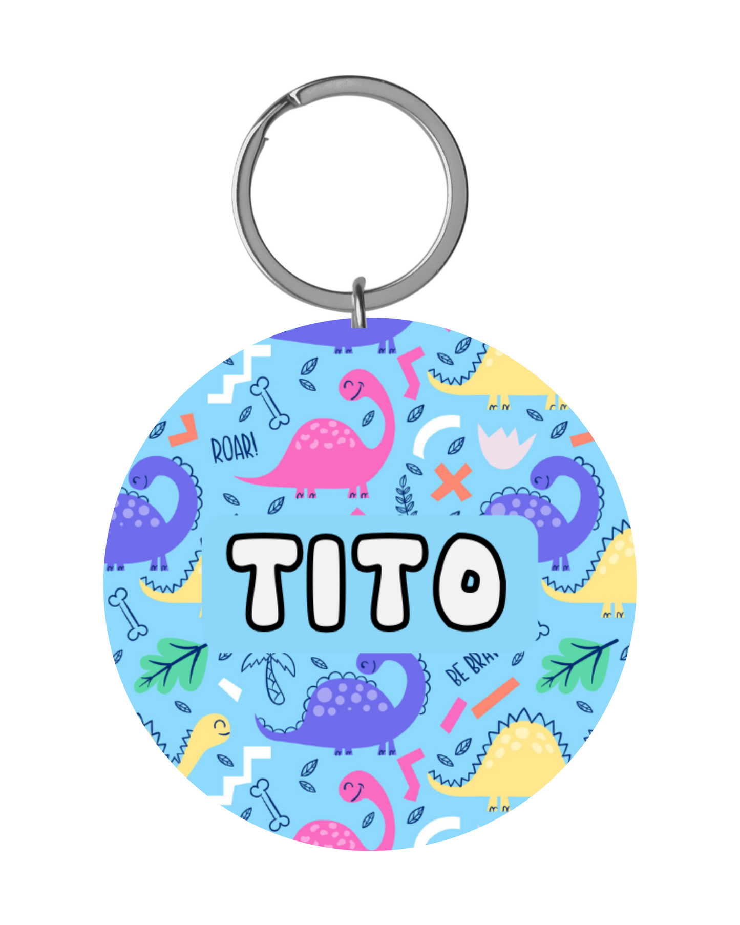 Plaquita DINOS 🐱🐉