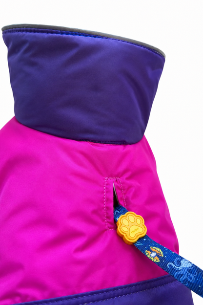 Parka Impermeable para Perros Fucsia + Bandana de regalo