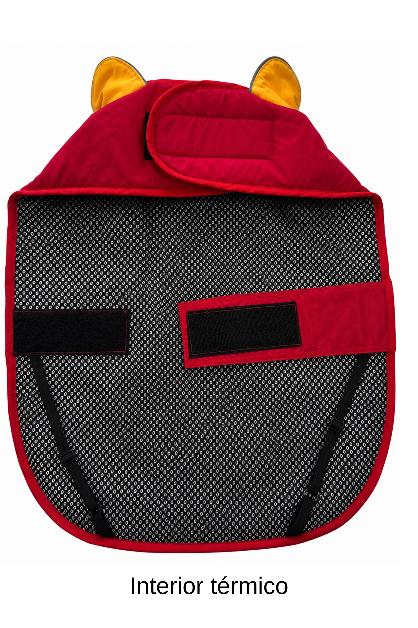 Parka Impermeable y Térmica para Perros diseño Rojo