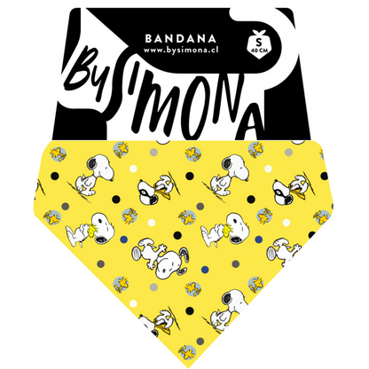 Bandana con collar para Perros Snoopy