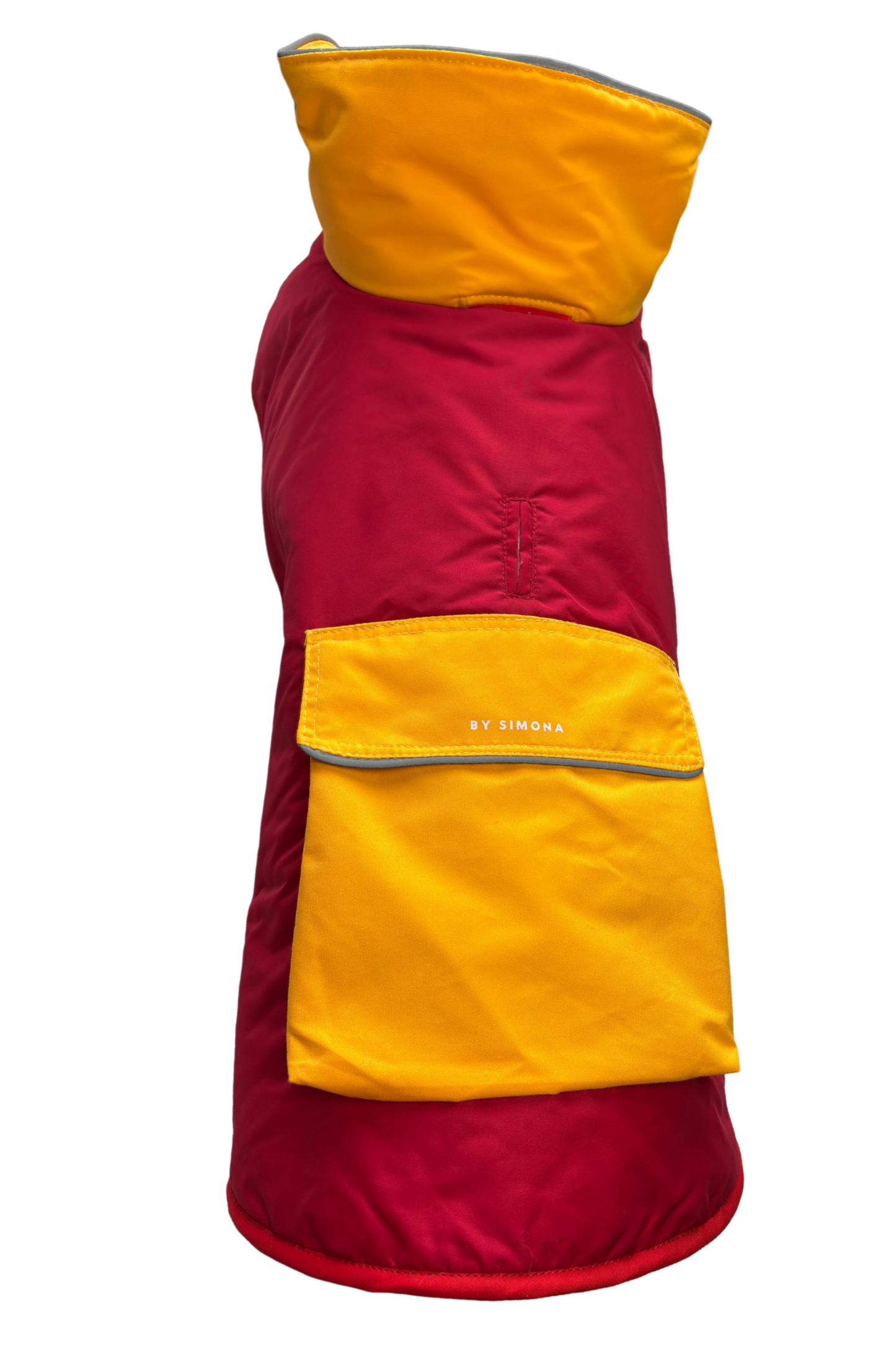 Parka Impermeable y Térmica para Perros diseño Rojo