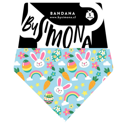 Bandana para Mascotas ARCOÍRIS 🐰🌈