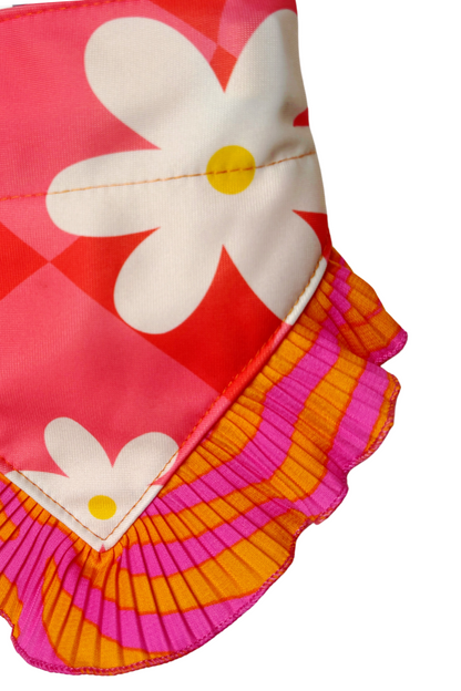 Bandana Naranja/Rosado