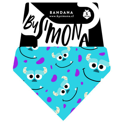 Bandana con collar para Perros Monsters Sulley