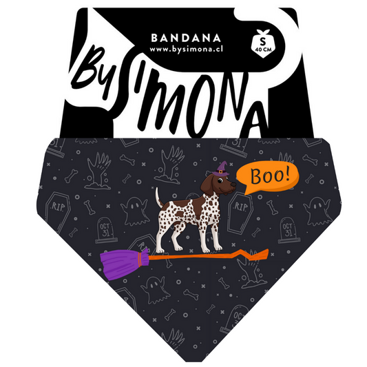 Bandana con Collar Manchitas 🎃