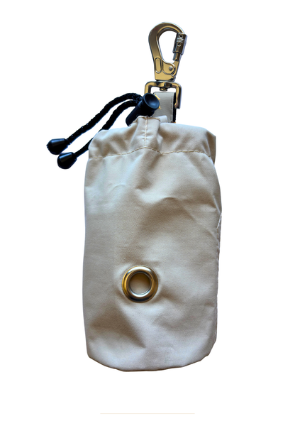 Bolso dispensador de Snacks y bolsa de paseo Beige