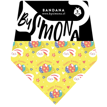 Bandana para Mascotas Pascua amarilla