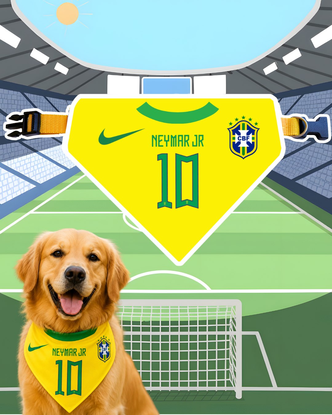 Bandana Brasil ⚽