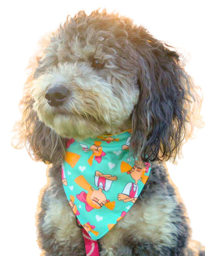 Bandana con collar para perros caricaturas Helga!