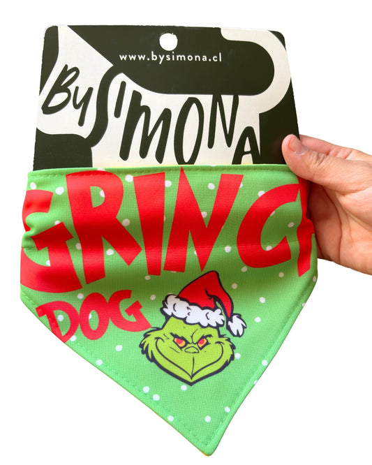 Bandana Grinch Dog