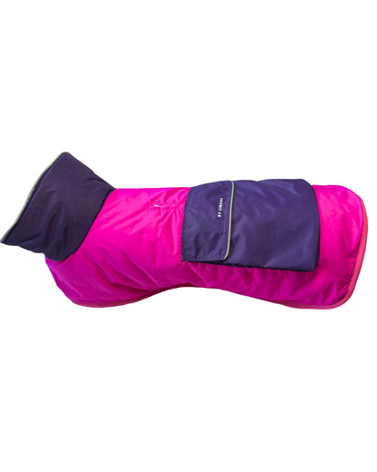 Parka Impermeable y Térmica para Perros diseño Fucsia