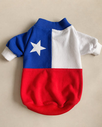Polerón Bandera Chilena para Perros