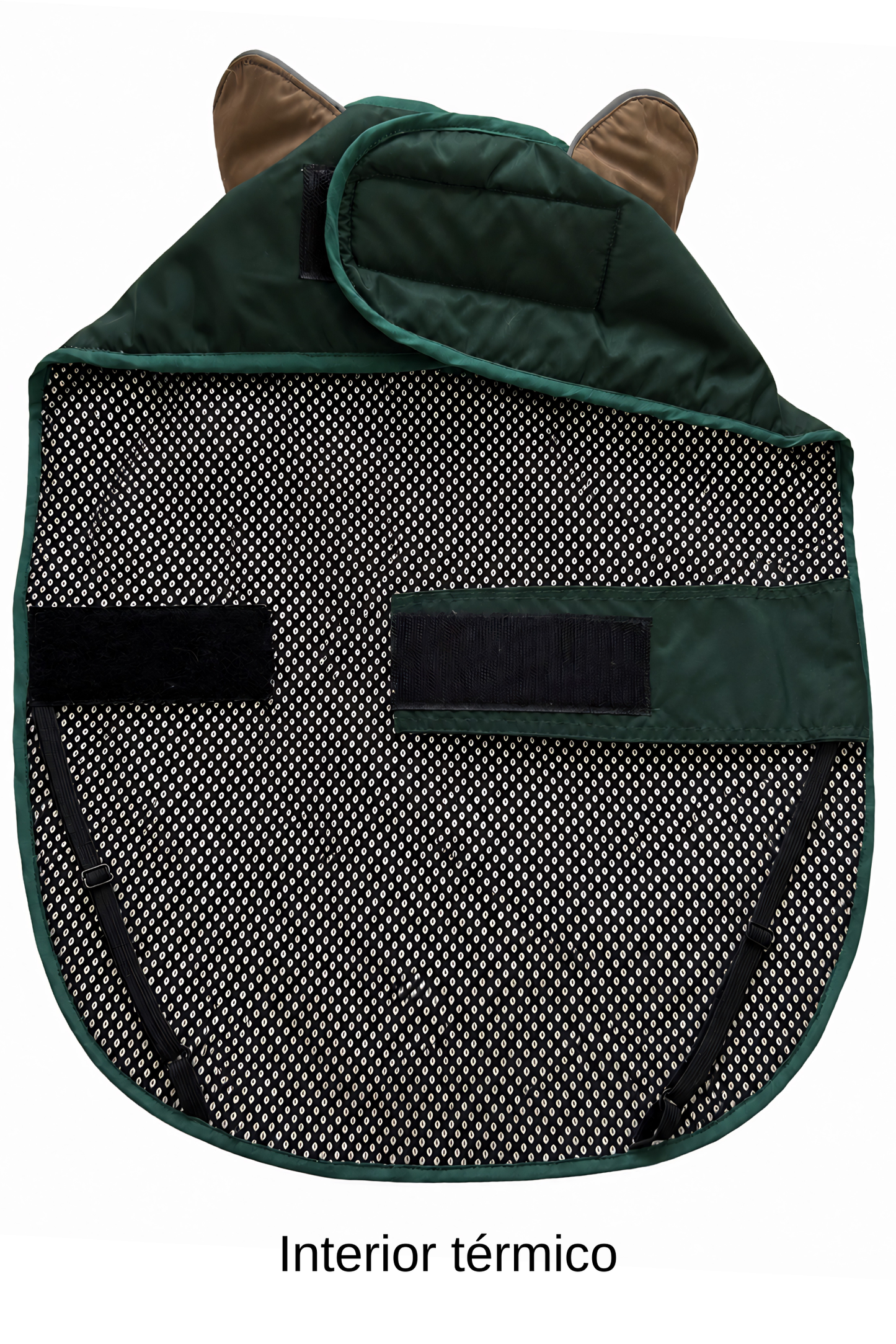 Parka Impermeable y Térmica para Perros diseño Verde