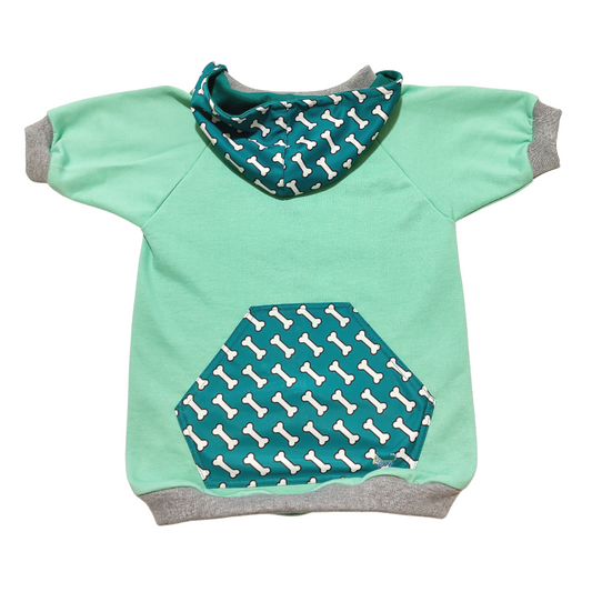 Hoodie GREEN BONES