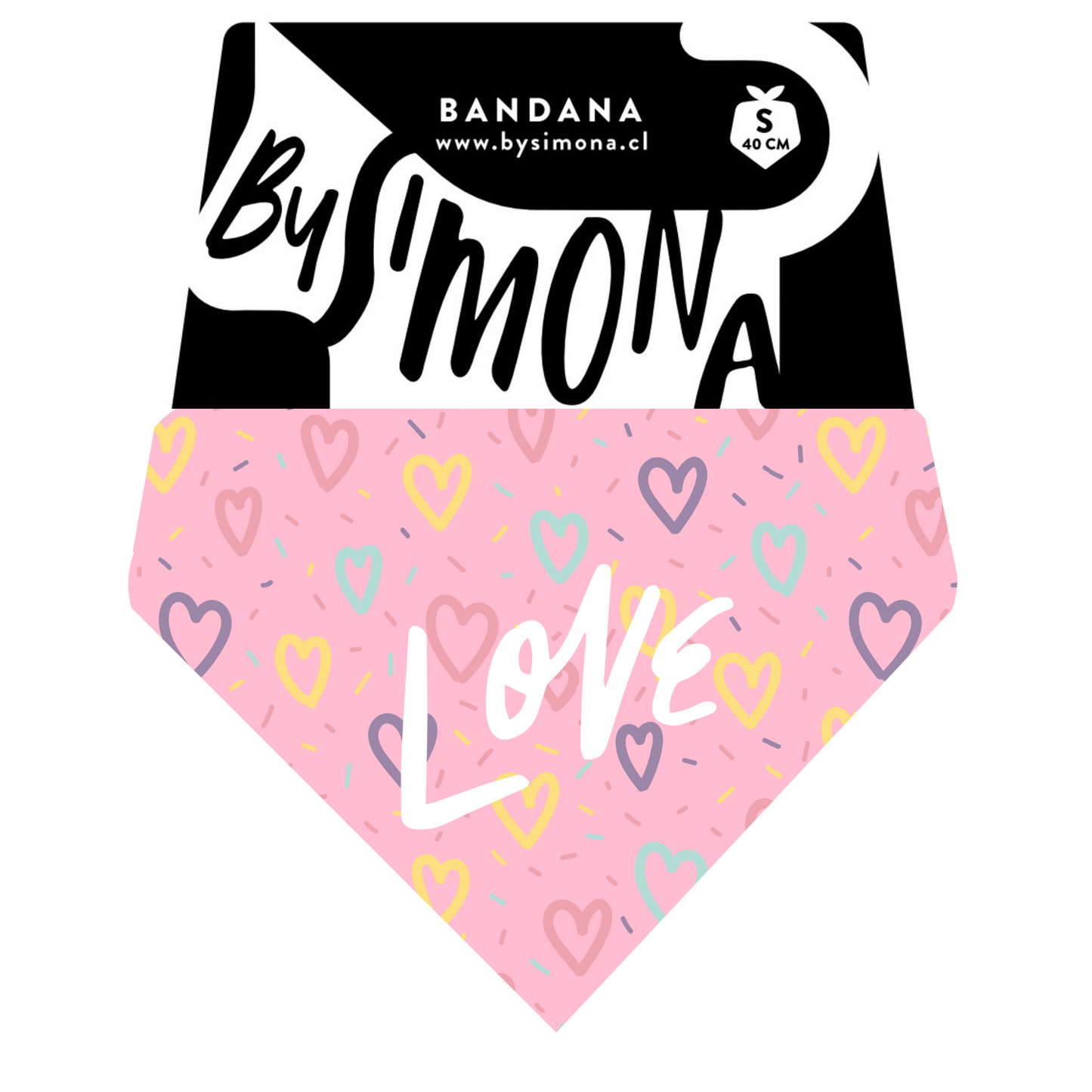 Bandana COLOR HEARTS !