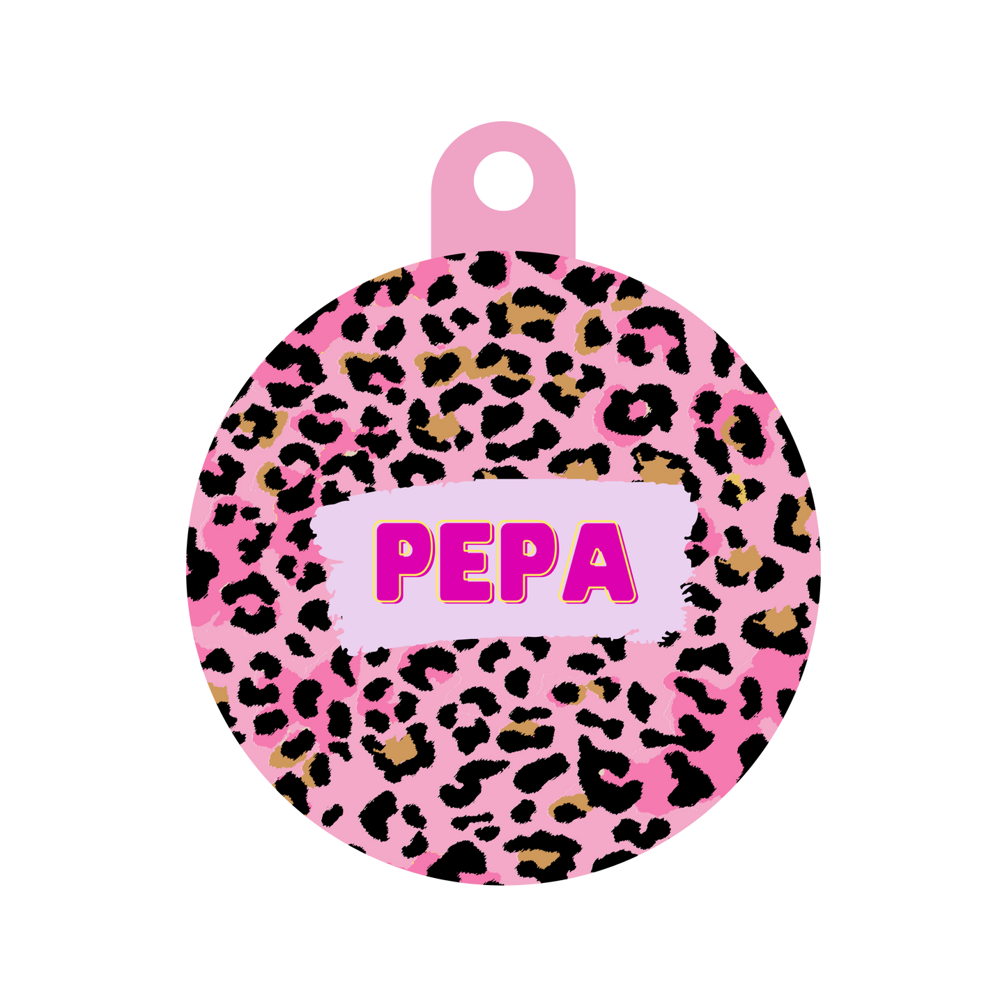 Tag Personalizado PINK PRINT