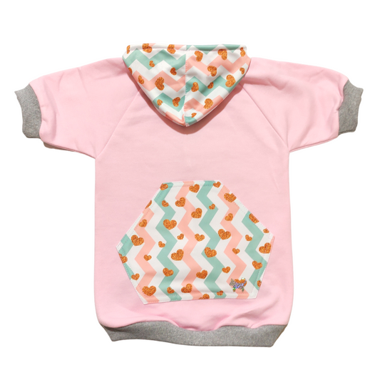 Hoodie GOLD HEARTS