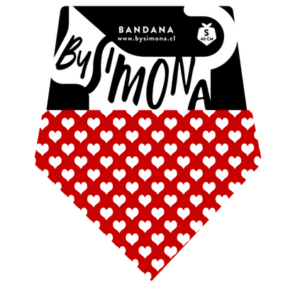 Bandana CLASSIC HEARTS