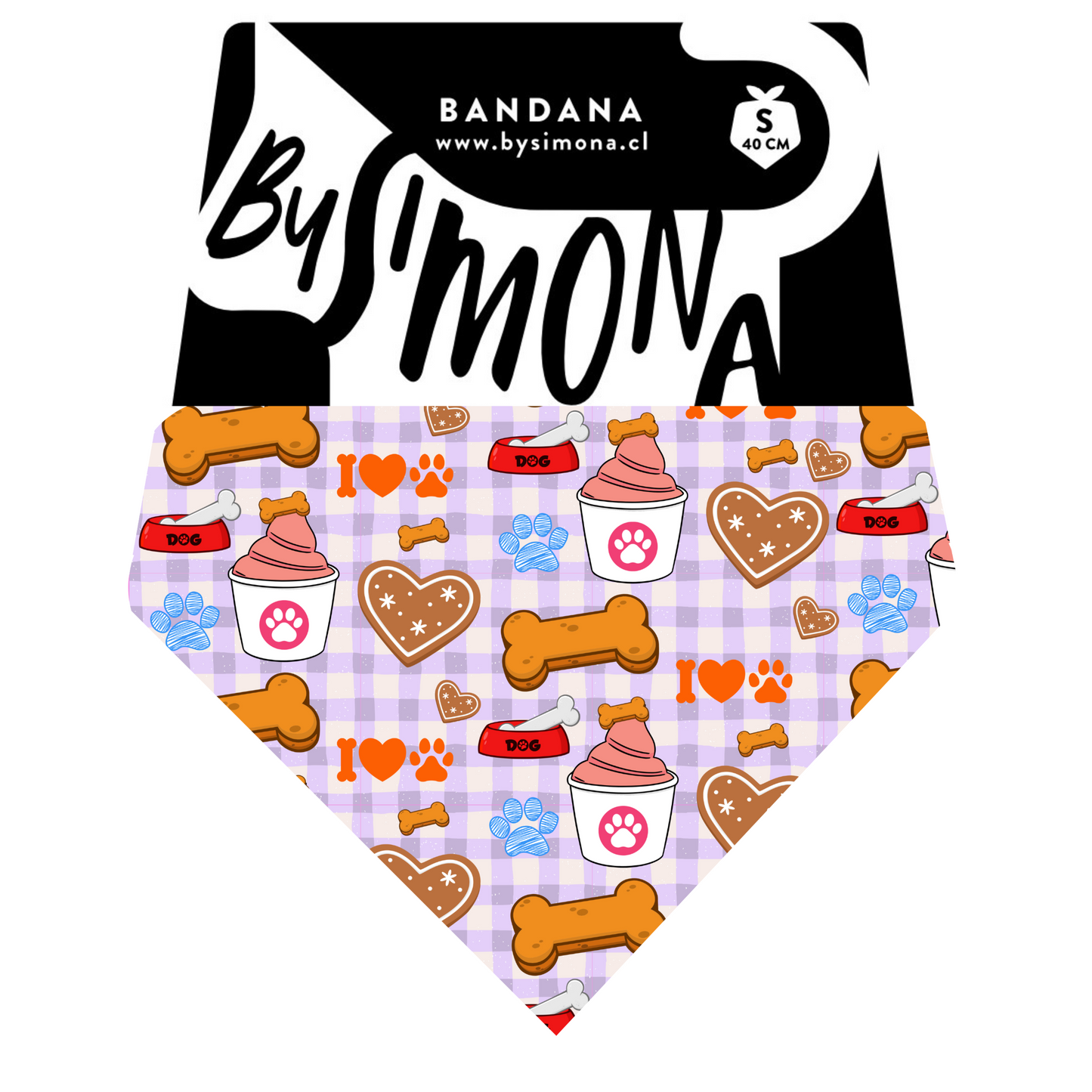 Bandana I LOVE PAWS