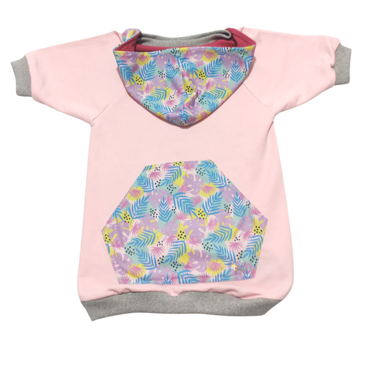 Hoodie PINK FLOWERS